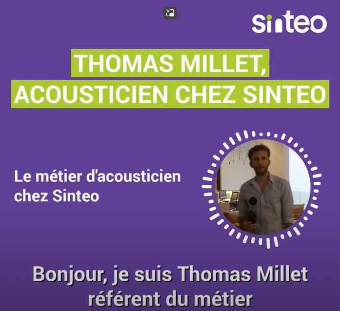 Thomas Millet, Acousticien